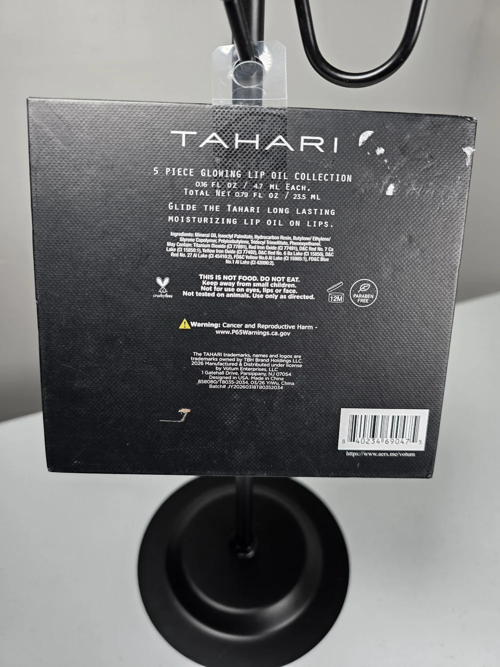 Tahari Glowing Lip Oil Set — Pick 1